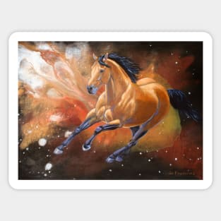 Galactic Stallion Sticker